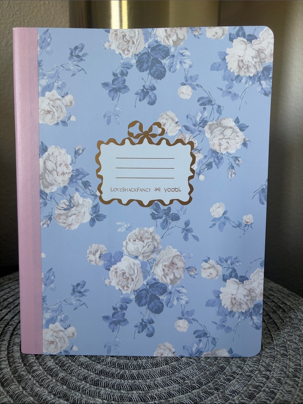 ❤️$12 NWT Love Shack Fancy X Target Everblooming Rosettes Composition Notebook
